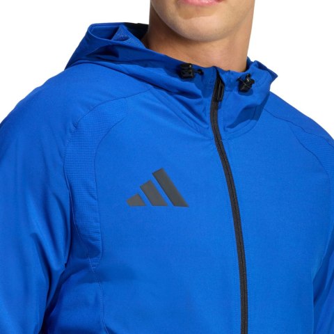 Kurtka męska adidas Tiro 26 Travel Windbreaker niebieska KD3335