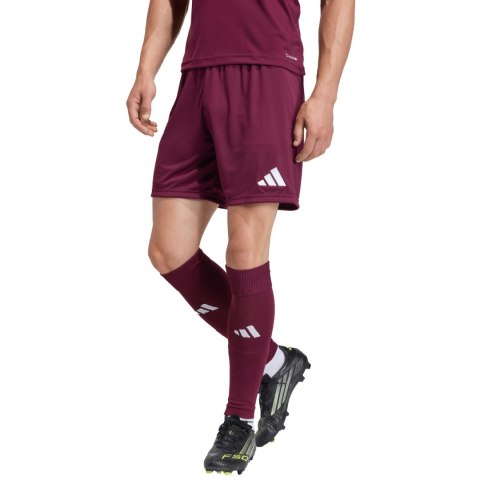 Spodenki męskie adidas Entrada 26 bordowe JZ2514