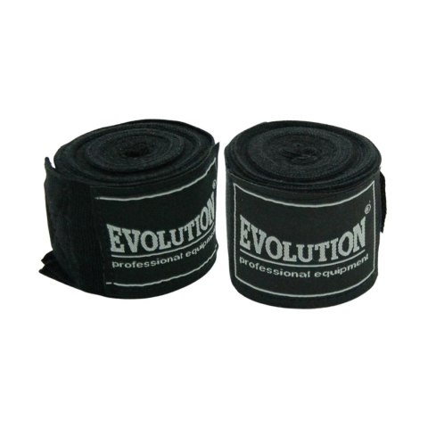 Bandaż bokserski Evolution Junior SB-325BL czarny