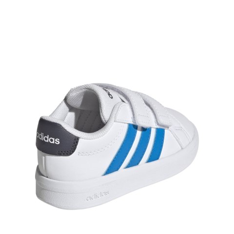 Buty dla dzieci adidas Grand Court 3.0 Infants białe HP3536