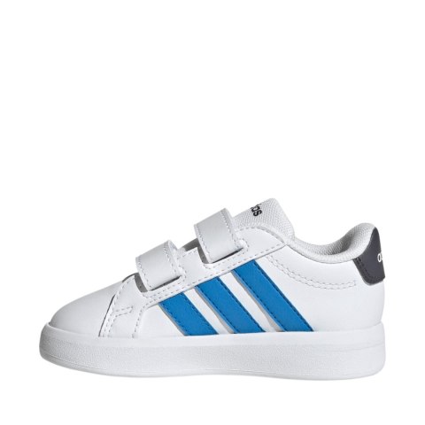 Buty dla dzieci adidas Grand Court 3.0 Infants białe HP3536