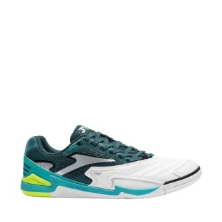 Buty piłkarskie Joma Cancha 2602 Indoor biało-zielone CANS2602IN