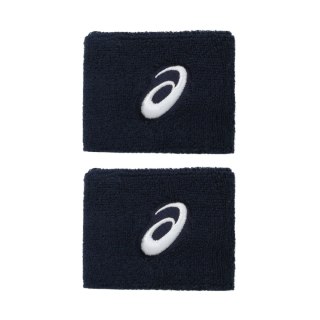 Frotka na rękę Asics Wrist Band 2 szt. granatowe 3043A143 400