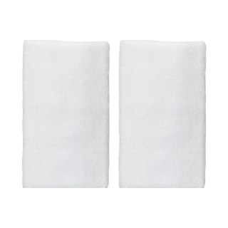 Frotka na rękę Asics Wrist Band Long 2 szt. biała 3043A142 100