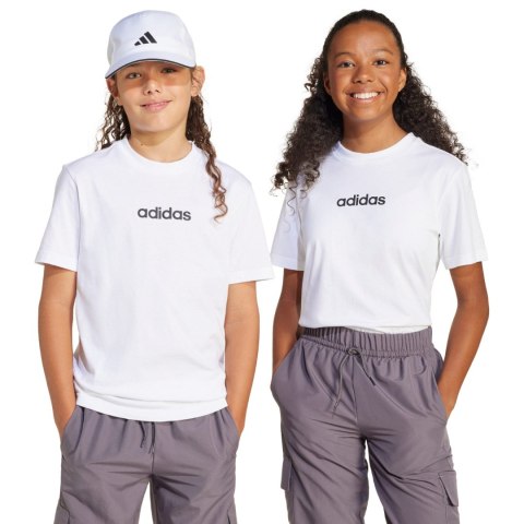 Koszulka dla dzieci adidas Essentials biała JC9747