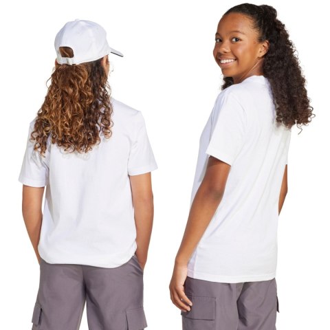 Koszulka dla dzieci adidas Essentials biała JC9747