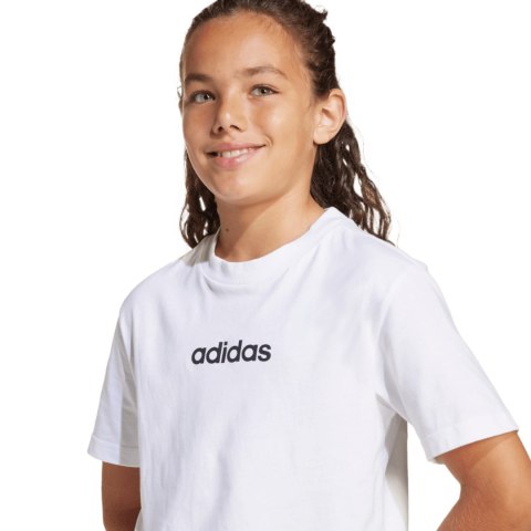 Koszulka dla dzieci adidas Essentials biała JC9747