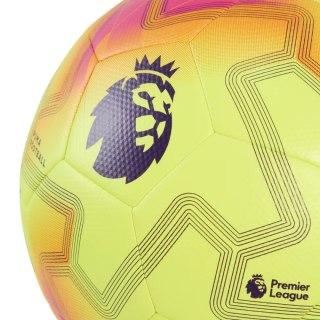 Piłka nożna Puma Orbita Cup Premier League Lights żółto-różowa 84715 01