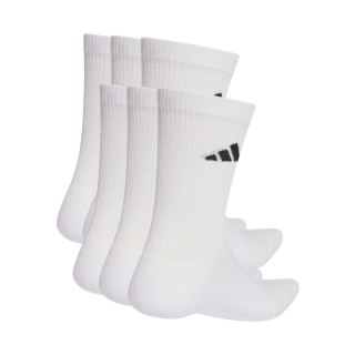 Skarpety adidas Cushioned Crew Essentials 6p białe KE5498
