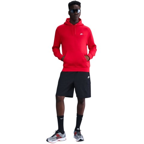 Bluza męska Nike Club BB czerwona FN3859 657