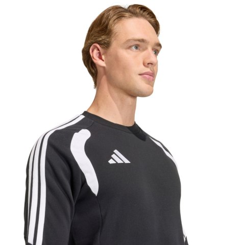 Bluza męska adidas Tiro 26 League Sweat Crew czarno-biała KF3413