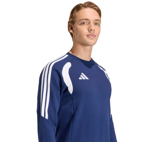 Bluza męska adidas Tiro 26 League Sweat Crew granatowo-biała KF5816