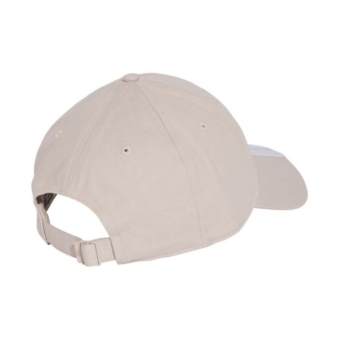 Czapka z daszkiem adidas 3-Stripes New Logo Baseball beżowa JW6036