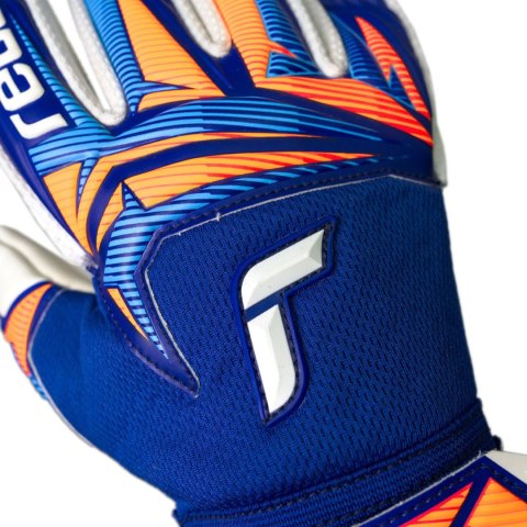 Rękawice bramkarskie Reusch Attrakt Advance niebieskie 5670215 4126