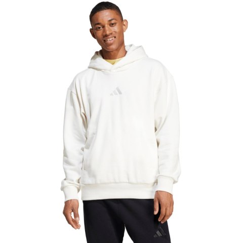 Bluza męska adidas All Szn Fleece Hoodie biała IY4121