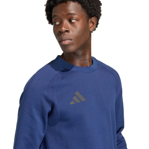Bluza męska adidas Tiro 26 Travel Crew granatowa KD1145