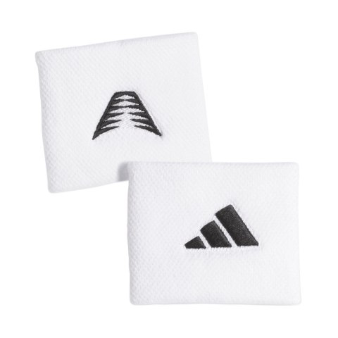 Frotka na rękę adidas Anthony Edwards Wristband 2 szt. biała KS4349