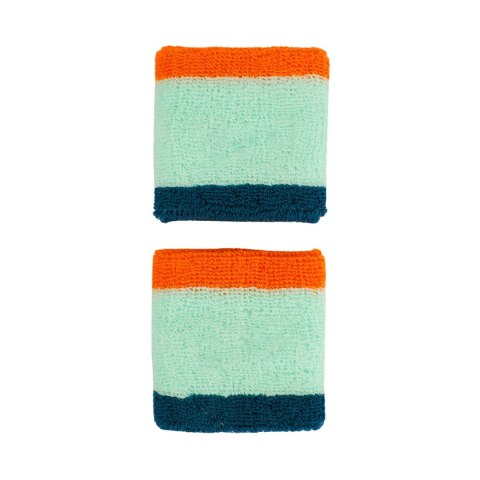 Frotki na rękę Nike Swoosh Wristbands 2 szt. zielone N1012405322