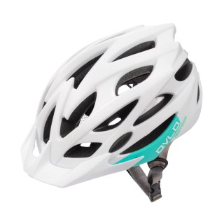 Kask rowerowy Meteor Ovlo M 55-58 cm biało-miętowy 17862