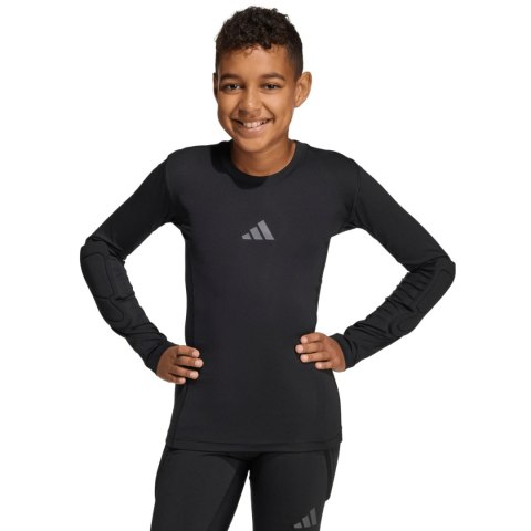 Koszulka bramkarska dla dzieci adidas Padded Goalkepper Longsleeve czarna KA1678