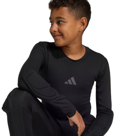 Koszulka bramkarska dla dzieci adidas Padded Goalkepper Longsleeve czarna KA1678