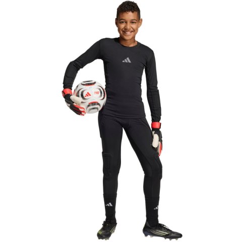 Koszulka bramkarska dla dzieci adidas Padded Goalkepper Longsleeve czarna KA1678