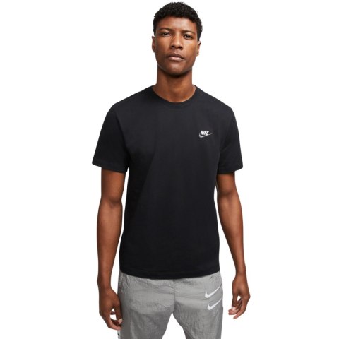 Koszulka męska Nike Club Tee czarna AR4997 014