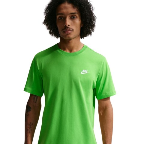 Koszulka męska Nike Club Tee zielona AR4997 311