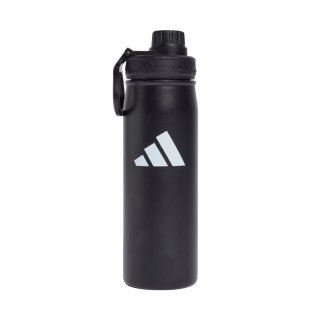 Bidon adidas Metal Bottle Screw Top 0.6 l czarna KC6412