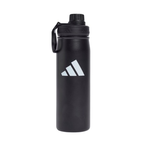 Bidon adidas Metal Bottle Screw Top 0.6 l czarna KC6412