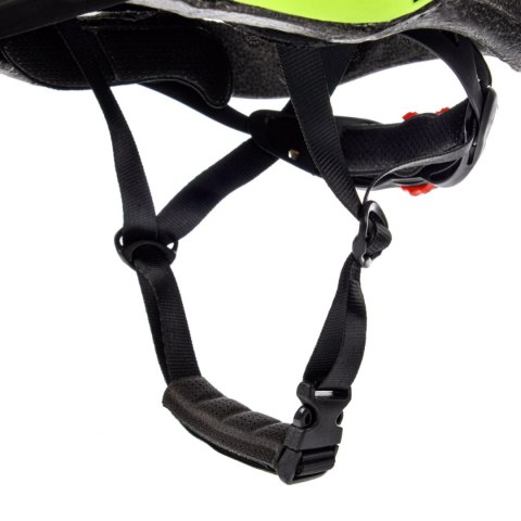 Kask rowerowy Meteor MV29 Drizzle M 55-58 cm czarny/neonowy zielony 16920