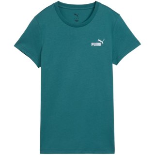 Koszulka damska Puma ESS Small No.1 Logo Tee(s) zielona 682373 41