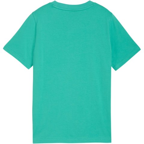 Koszulka dla dzieci Puma ESS Small No.1 Logo Centered Tee zielona 692975 40