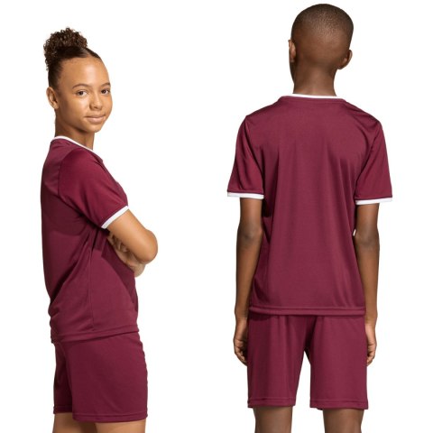 Koszulka dla dzieci adidas Entrada 26 Jersey bordowa JZ2530