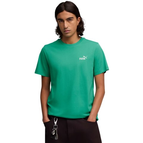 Koszulka męska Puma ESS Small No.1 Logo Tee(s) zielona 682535 40