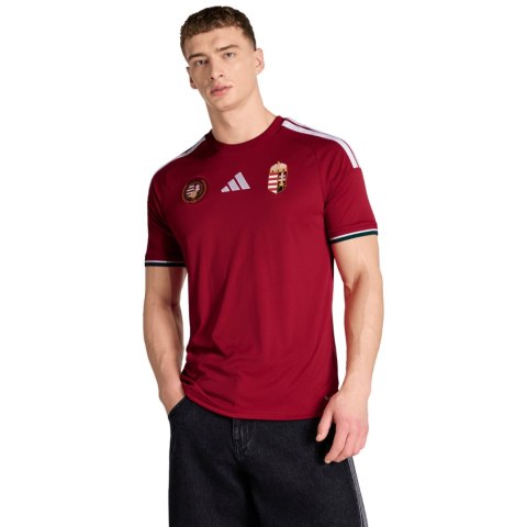 Koszulka męska adidas Hungary 26 Home Jersey Official bordowa JZ6975