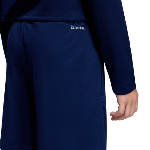 Spodenki dla dzieci adidas Entrada 26 granatowe JZ9130