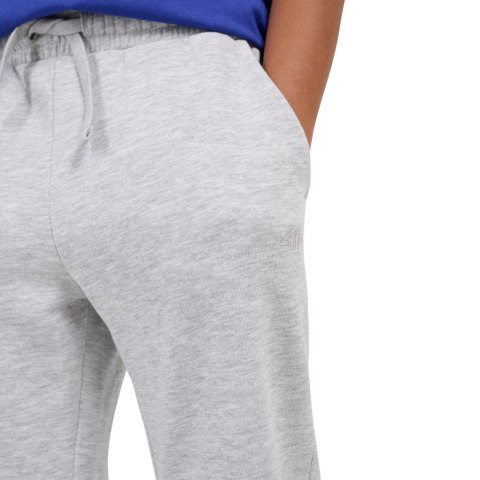 Spodnie dla chłopca 4F CAS M1188 szary melanż 4FJWMM00TTROM1188 25M