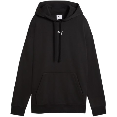 Bluza damska Puma ESS Centered Cat Logo Relaxed Hoodie czarna 692917 01