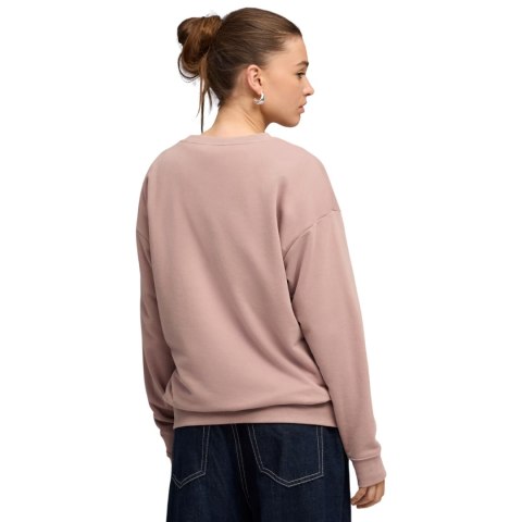 Bluza damska Puma ESS Small No.11 Logo Relaxed Crew różowa 684975 88