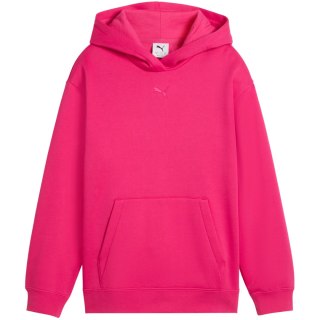 Bluza dla dzieci Puma ESS Centered Cat Logo Relaxed Hoodie fuksja 692973 59