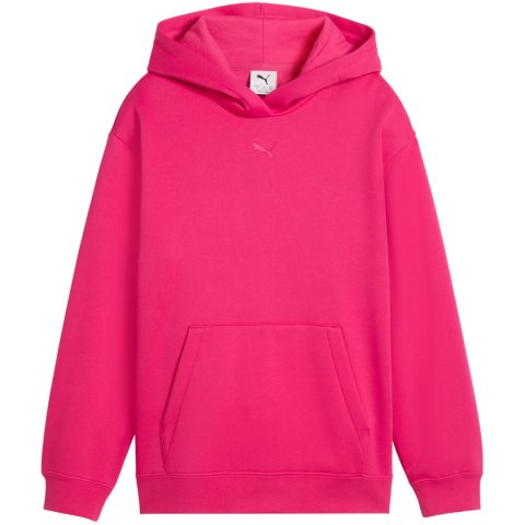 Bluza dla dzieci Puma ESS Centered Cat Logo Relaxed Hoodie fuksja 692973 59