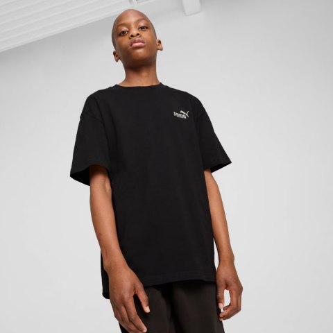 Koszulka dla dzieci Puma ESS Small No.1 Logo Relaxed Tee czarna 684920 01