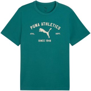 Koszulka męska Puma Class Graphic Tee zielona 692226 41