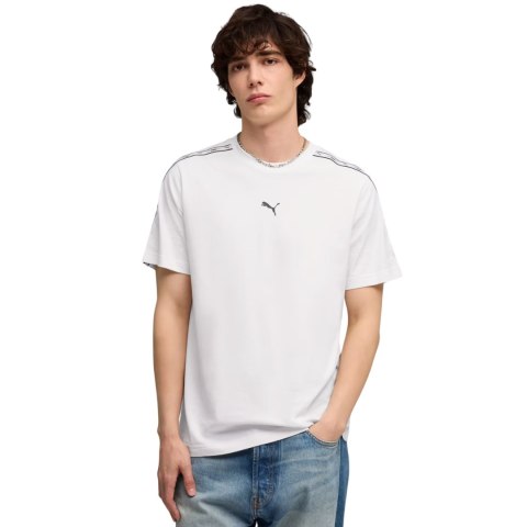 Koszulka męska Puma Tape Tee biała 691693 02