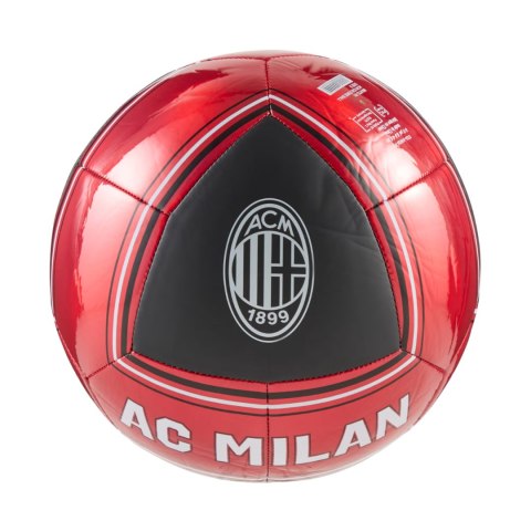 Piłka nożna Puma AC Milan Culture czerwono-czarna 84972 01