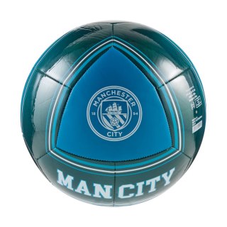 Piłka nożna Puma MCFC Culture turkusowo-niebieska 84976 13