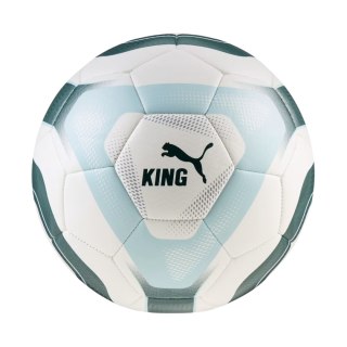 Piłka nożna Puma MCFC King biało-zielono-niebieska 85013 01