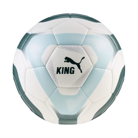 Piłka nożna Puma MCFC King biało-zielono-niebieska 85013 01