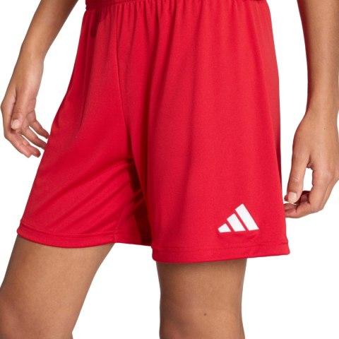 Spodenki damskie adidas Entrada 26 czerwone JZ2536